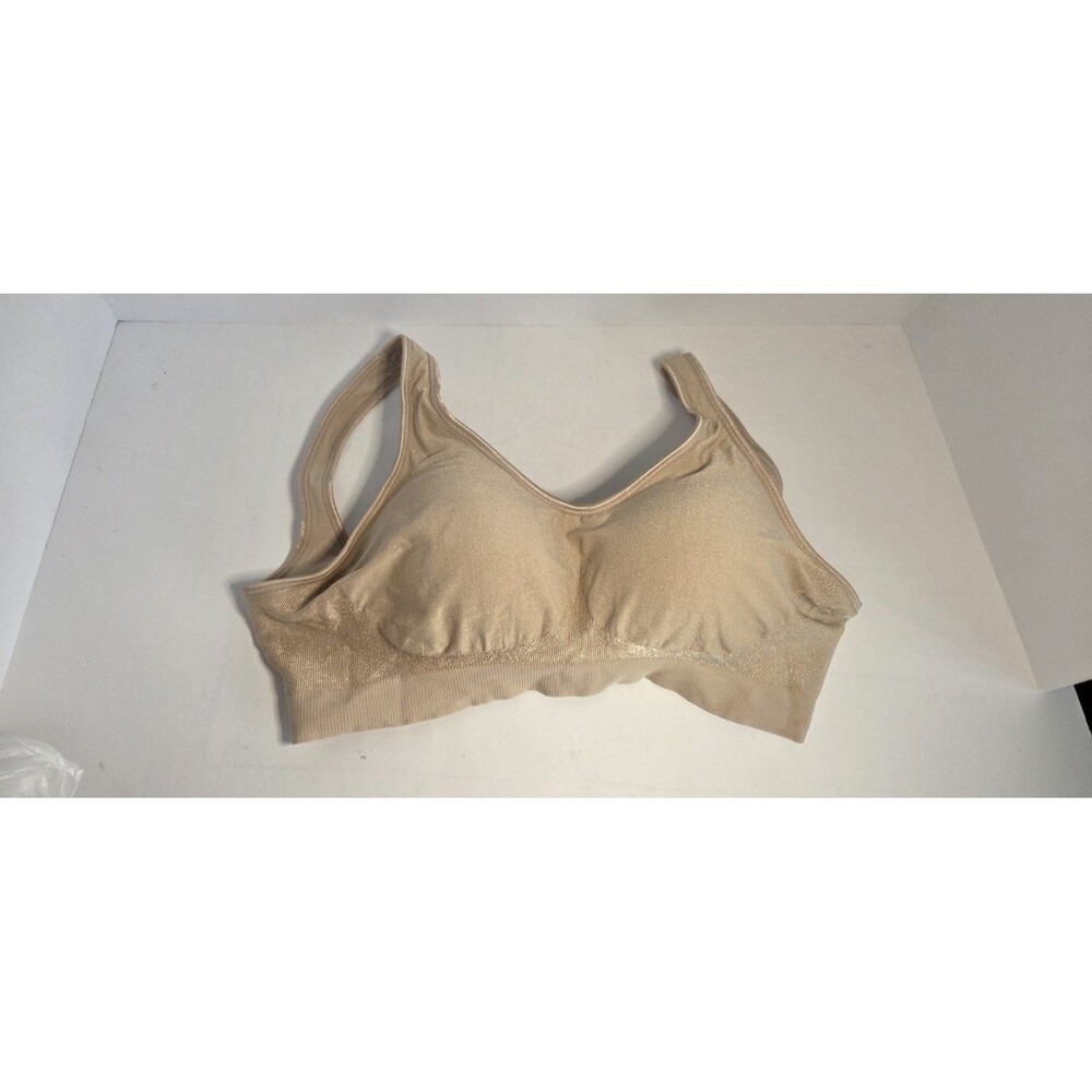 Bali Beige Smooth Support Bralette Sz M Great Condition comfortable bra
